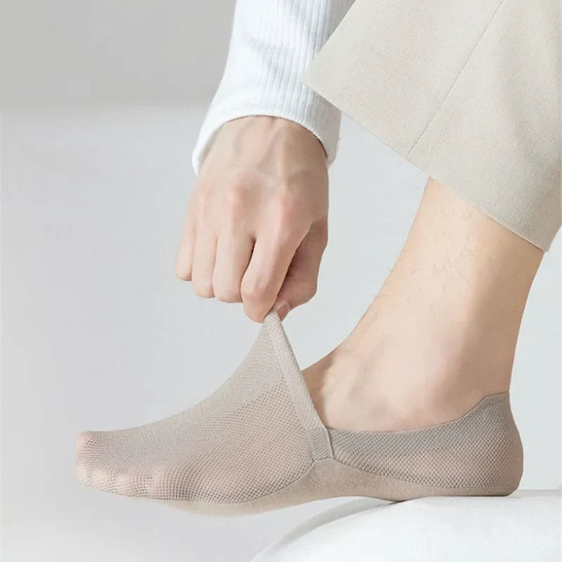 CALCETINES INVISIBLES TRANSPIRABLES ANTIDESLIZANTES